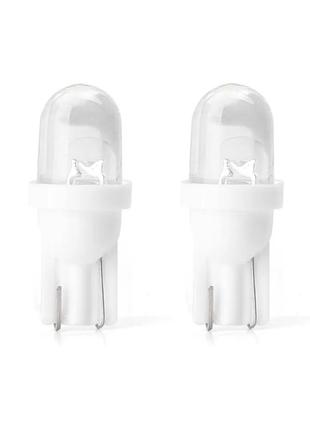 Светодиодные лампы 2pcs universal white led bulbs t10 w5w 168 ...