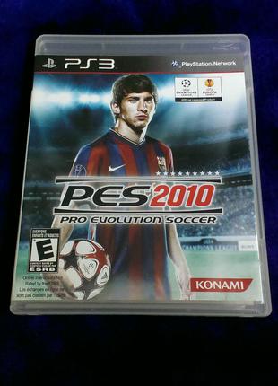 Pro Evolution Soccer 2010 (английский язык) для PS3