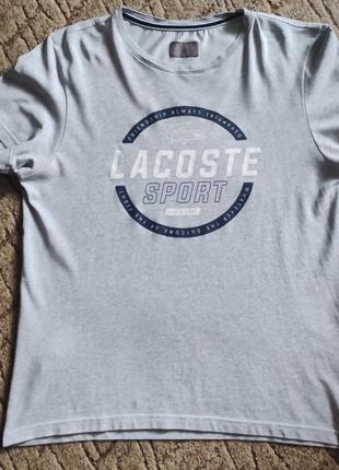 Фирменная футболка lacoste sport, оригинал!!!