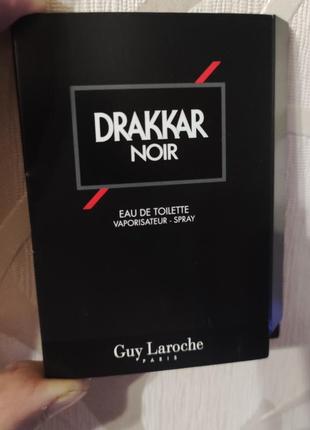 Guy laroche drakkar noirтуалетная вода (пробник)