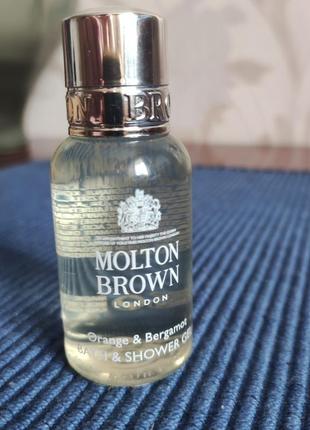 Molton brown orange & bergamot bath & shower gel гель для ванн...
