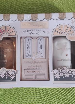 Шикарний набір flower house від baylis & harding