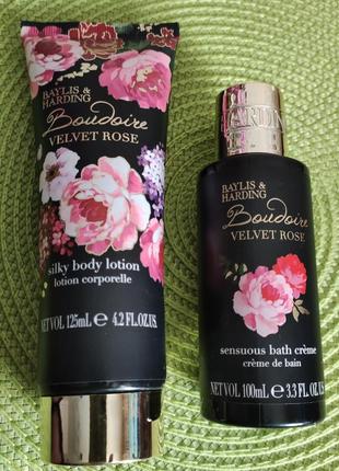 Лімітка! набір від baylis & harding boudoire velvet rose