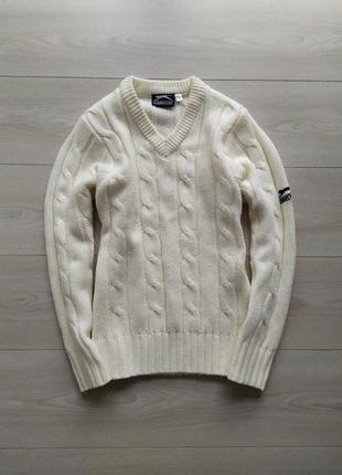 Кофта пуловер свитер slazenger размер xs/s