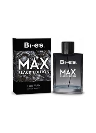 Туалетна вода для чоловіків Bi-es Max Black Edition 100 ml