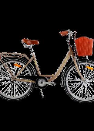 TitanBike Велосипед Titan Valencia 2021 26" 18" Коричневий