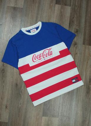 Tommy hilfiger x coca-cola мужская футболка с размера унисекс ...