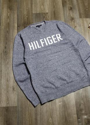 ▪️tommy hilfiger свитер мужской▪️свитшот с большим логотипом х...