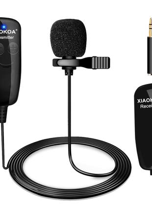 Бездротовий петличний мікрофон XIA56-1. Зовнішній мікрофон для...