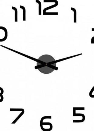 Настенные часы 3D DIY CLOCK 172520 c Цифрами