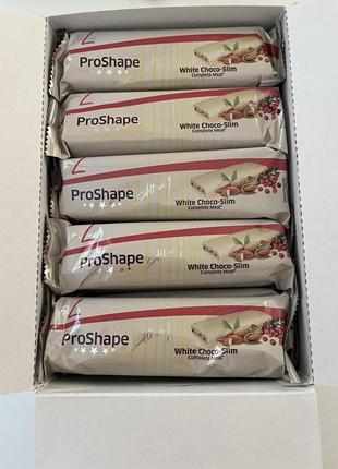 Шоколадные батончики ProShape 2 Go White Choco Slim