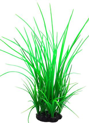 Растение для декора аквариума 10x8x40cm зеленое