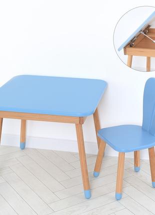 Комплект ARINWOOD Зайчик Table з ящиком Пастельно синій (столи...