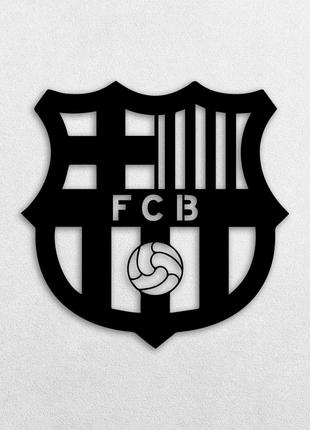 Дерев'яне Панно FC Barcelona 37x37 см