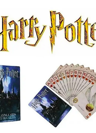 Игральные карты Harry Potter Гарри Поттер "Замок Хогвартс", колод