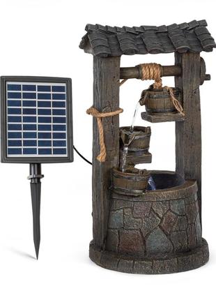 Декоративный Каскадный фонтан Шпейера на солнечной батарее