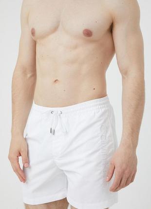 Новые шорты - плавки calvin klein (ck swim white shorts) с аме...