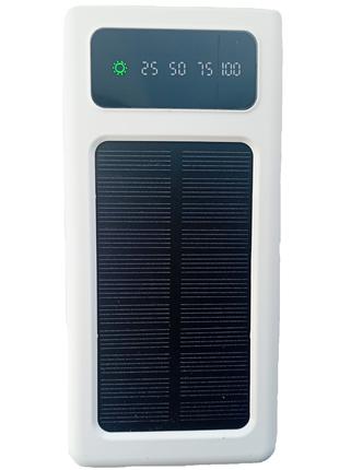 Power Bank Solar 30000mAh повербанк 4 в 1 с солнечной панелью,...