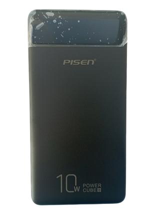 Power Bank Pisen Cube+ 10000mAh повербанк зовнішній акумулятор...