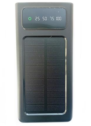 Power Bank Solar 50000mAh повербанк 4 в 1 із сонячною панеллю,...