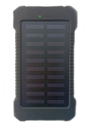 Power Bank Solar 10000mAh повербанк із сонячною панеллю та ліх...