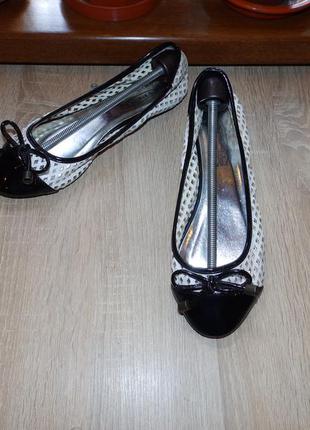 Балетки spot on ladies slip on ballerina shoes