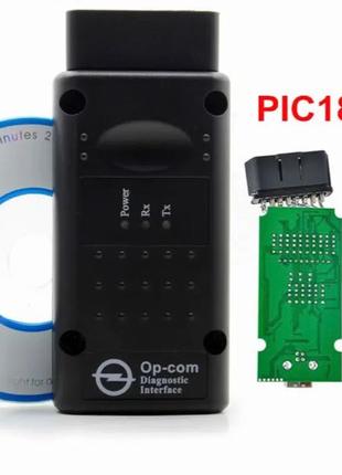 Диагостический сканер OPEL OP-COM v1.70 на чипе PIC18F458