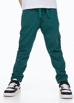 Тонкі зелені штани