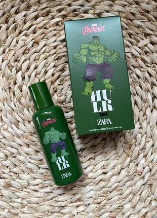 Детский парфюм zara hulk 50 ml