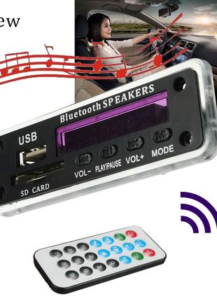 MP3 плеер модуль декодер с пультом ДУ и USB SD FM 5-12В Blueto...