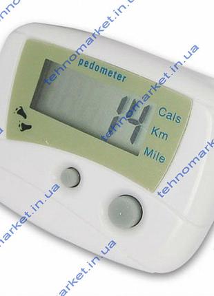 Электронный шагометр Pedometer (счетчик шагов, калорий)