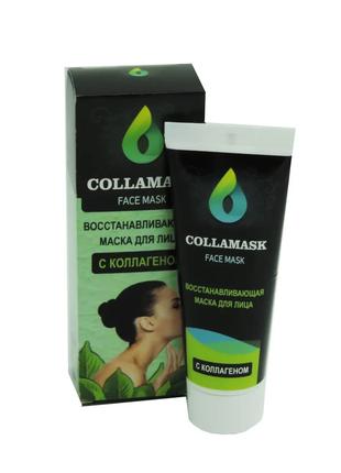 COLLAMASK - Відновлююча маска для обличчя з колагеном (КоллаМаск)