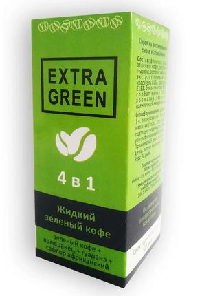 Extra Green - зелений Рідкий кава для схуднення 4 в 1 (Екстра ...