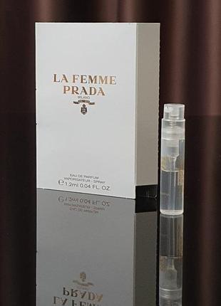 Оригинальный пробник prada le femme eau de parfum _1,2ml