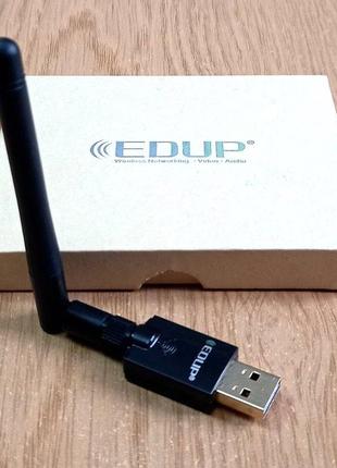 Wi-Fi (вай фай) адаптер EDUP RTL8811CU двухчастотный 2,4 ГГц/5...