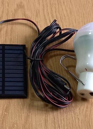 Лампа аварийного освещения с солнечной панелью, 150 ЛМ, 5500-6...