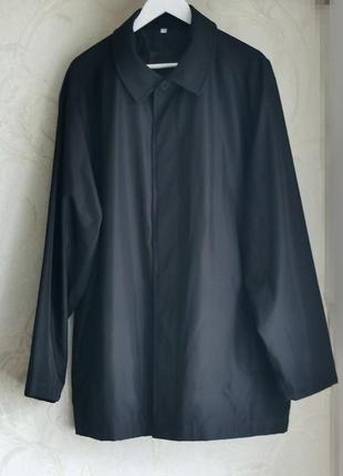 Чёрная удлинённая куртка или тренч на пуговицах, кардиган f.tx...