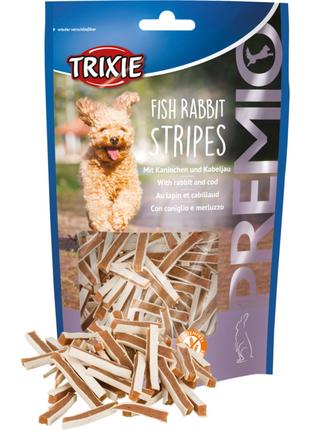 Лакомство для собак Trixie PREMIO Stripes стрипсы с кроликом и...