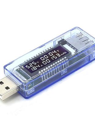 USB тестер Keweisi KWS-V20 амперметр вольтметр измеритель емкости