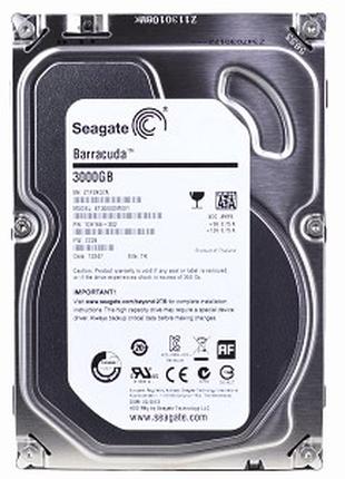 Жесткий диск Seagate 3Tb ST3000DM001 SATA 3,5" б/у