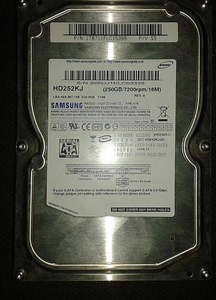 Жесткий диск Samsung 250Gb, SP2504C, Sata 3,5"