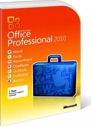 Microsoft Office 2010 Pro 32/64Bit Russian PC Attach Key (269-...