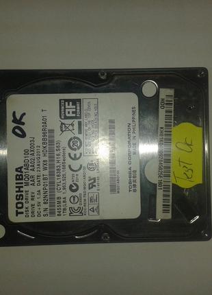 Жесткий диск Toshiba 1TB 5400rpm 8MB MQ01ABD100 SataII 2.5"