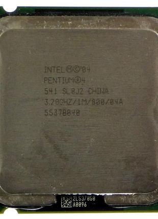 Процессор Intel Pentium 4 541 3.20GHz/1M/800 (SL8J2) s775, tray