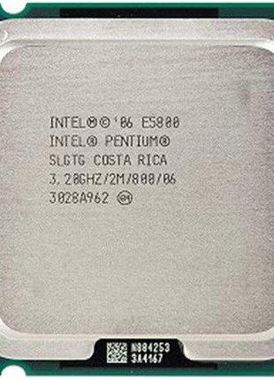 Процессор Intel Pentium Dual-Core E5800 3.20GHz/2M/800 (SLGTG)...
