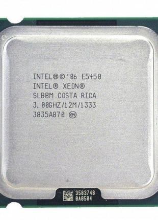 Процессор Intel Xeon E5450 3.00GHz/12M/1333(SLBBM) s771, tray