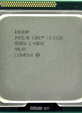 Процессор Intel Core i3-2130 3.40GHz/3M/5GT/s (SR05W) s1155, tray