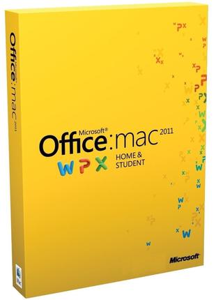 Microsoft Office Mac Home Student FamilyPK 2011 Russian DVD BO...