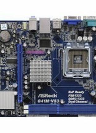 Материнская плата ASRock G41M-VS3 R2.0 iG41+ICH7, mATX, bulk, ...