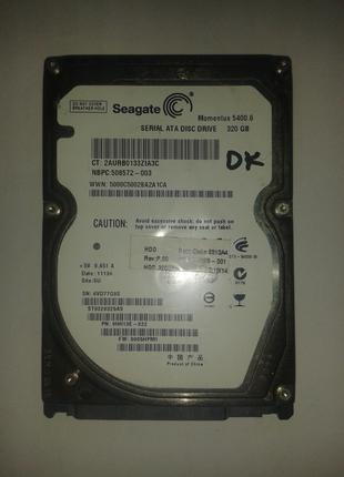 Жесткий диск Seagate 320GB 5400rpm 8MB ST9320325AS SATA, 2.5" б/у